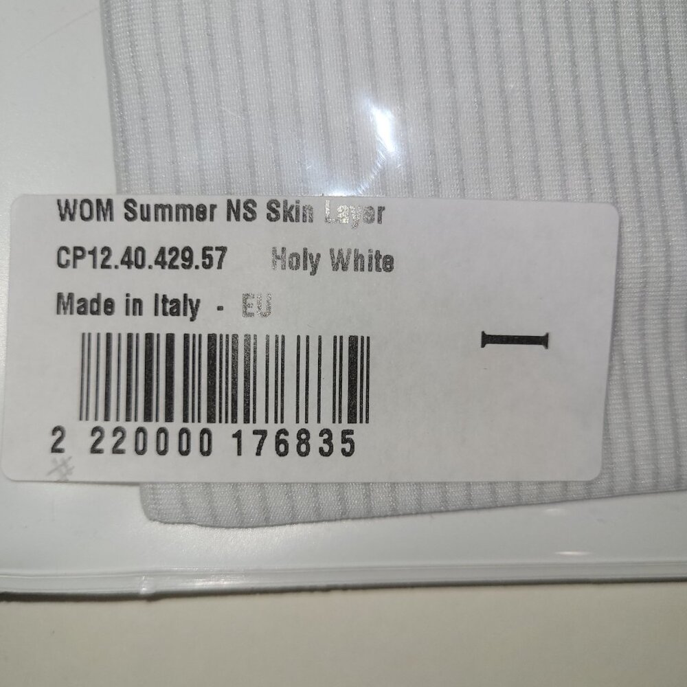 Assos Women's Summer NS Skin Layer size 1 NEW Retail $90 Holy White - Picture 4 of 6